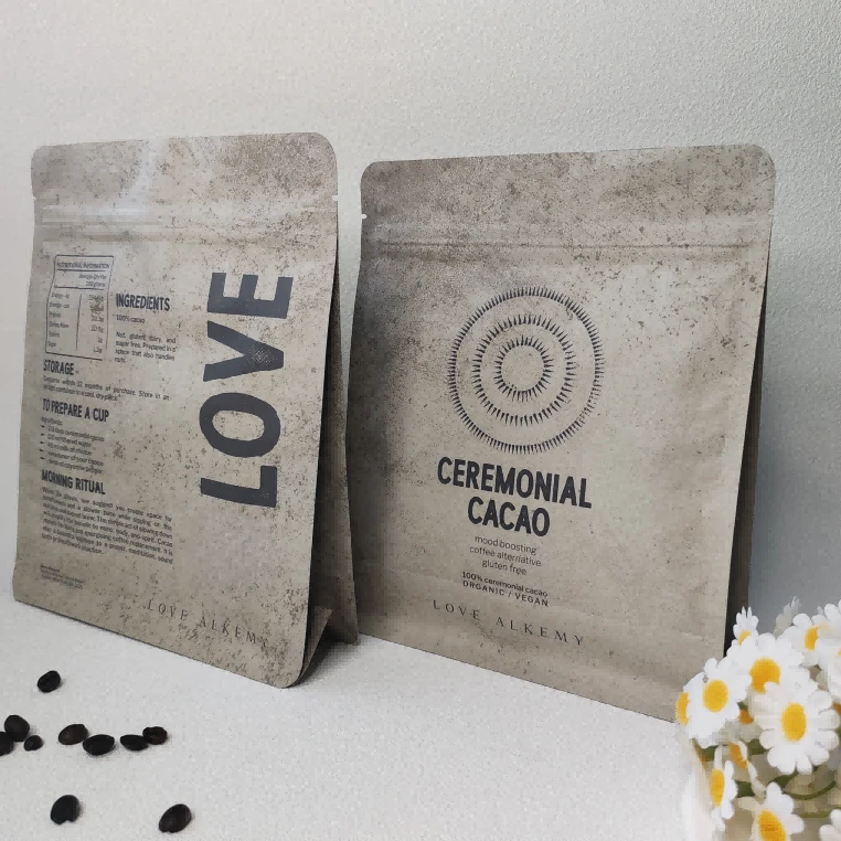 China Flat Bottom Coffee Bags With Valve Manufacturers