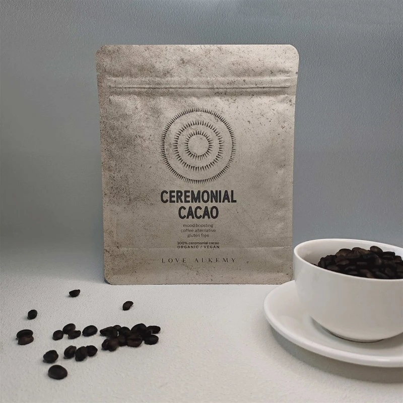 China Flat Bottom Coffee Bags With Valve China Flat Bottom Coffee Bags With Valve