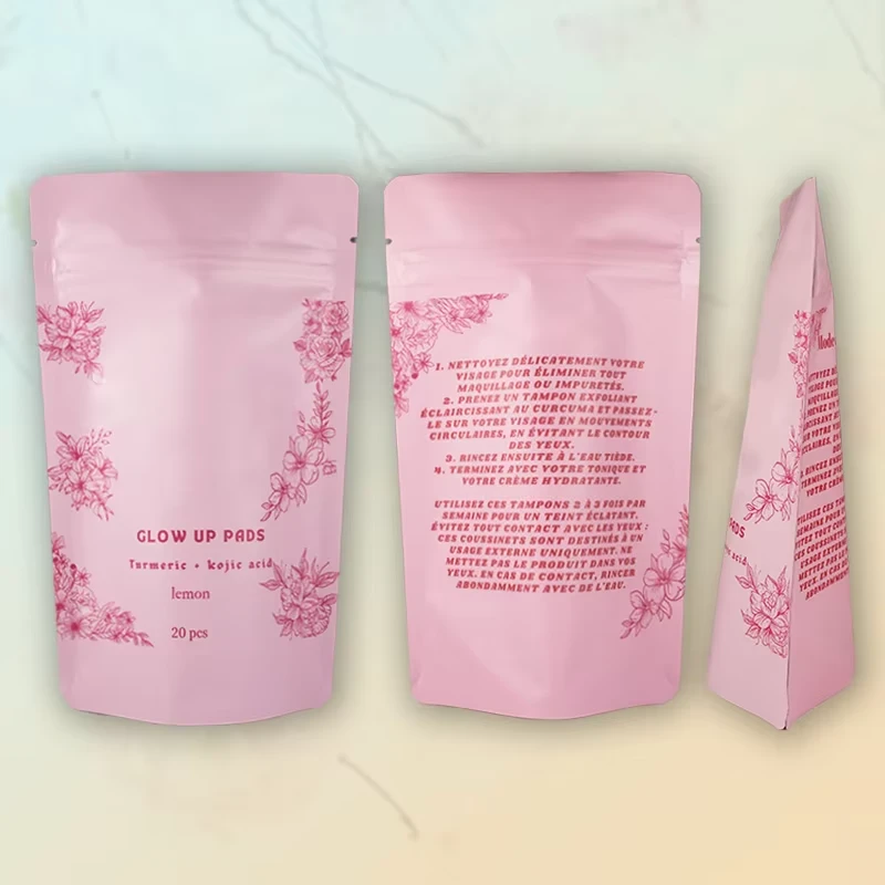 China Recyclable Cosmetic Sample Bags Manufacturers