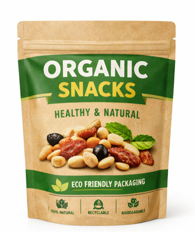 کیسه ایستاده اسنک کرافت پایدار