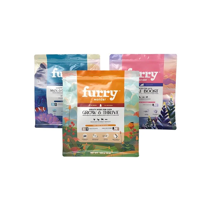 Custom Sustainable Pet Food Packaging Custom Sustainable Pet Food Packaging