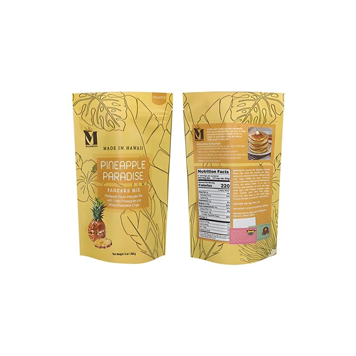 Customized zip lock food packaging bags